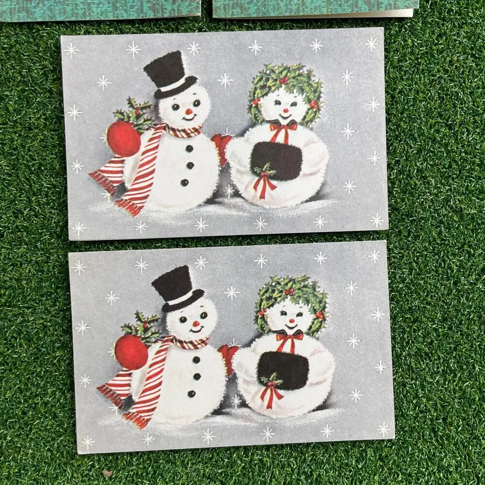 Vintage Lot Christmas Holiday Greeting Cards Lot